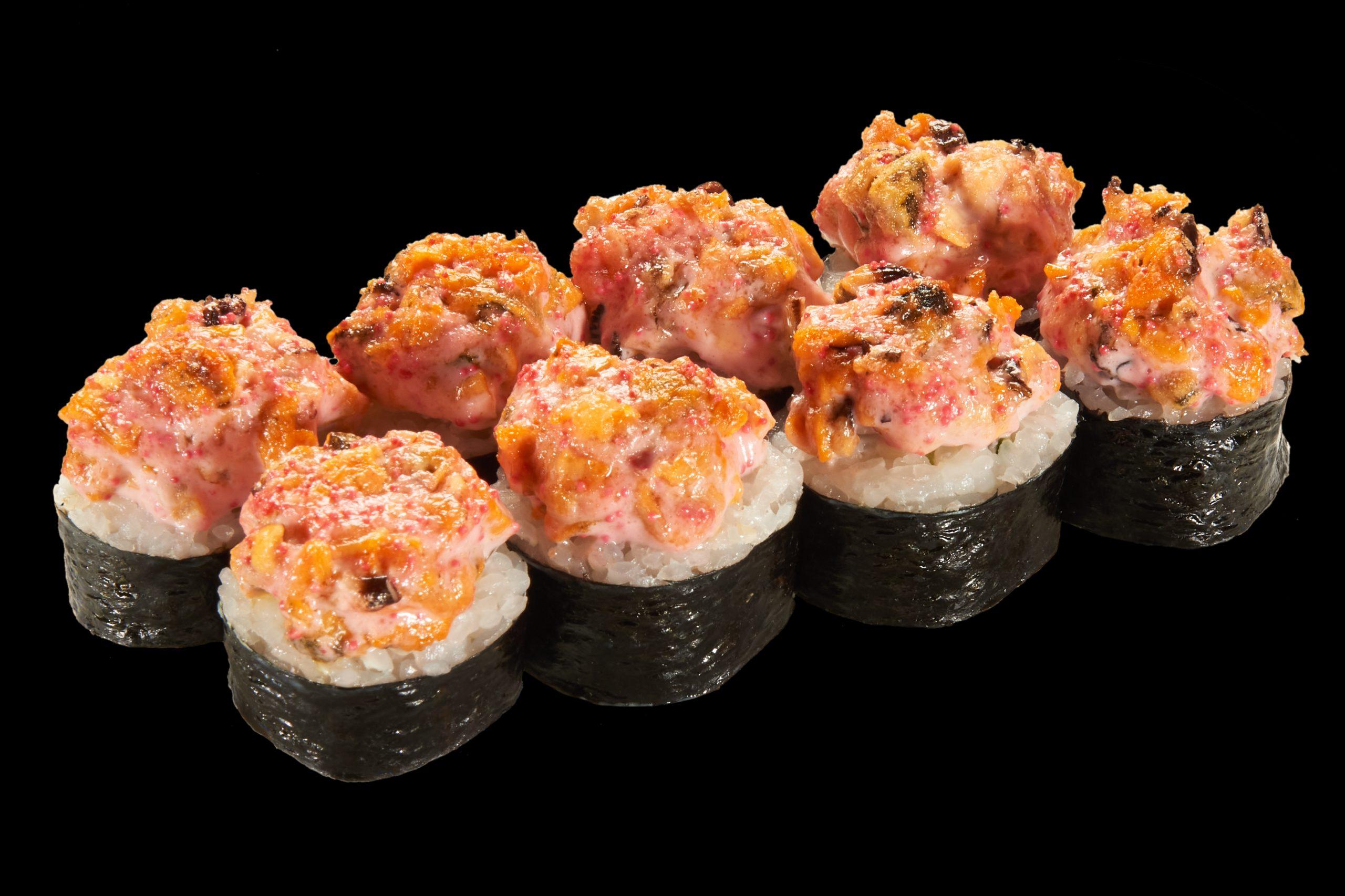 Рецепт суши с крабом запеченные фото 4